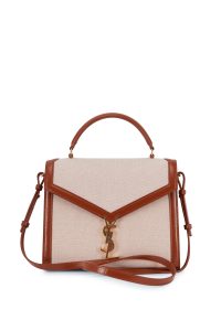 Saint Laurent (YSL) Cassandre Canvas Tote / Pouch
