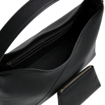 Custom Black 2-in-1 Handbag Set-Zipper with Matching Pouch