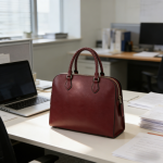 Custom Color Handbag with Dual Side Zipper Pulls | MOQ 50