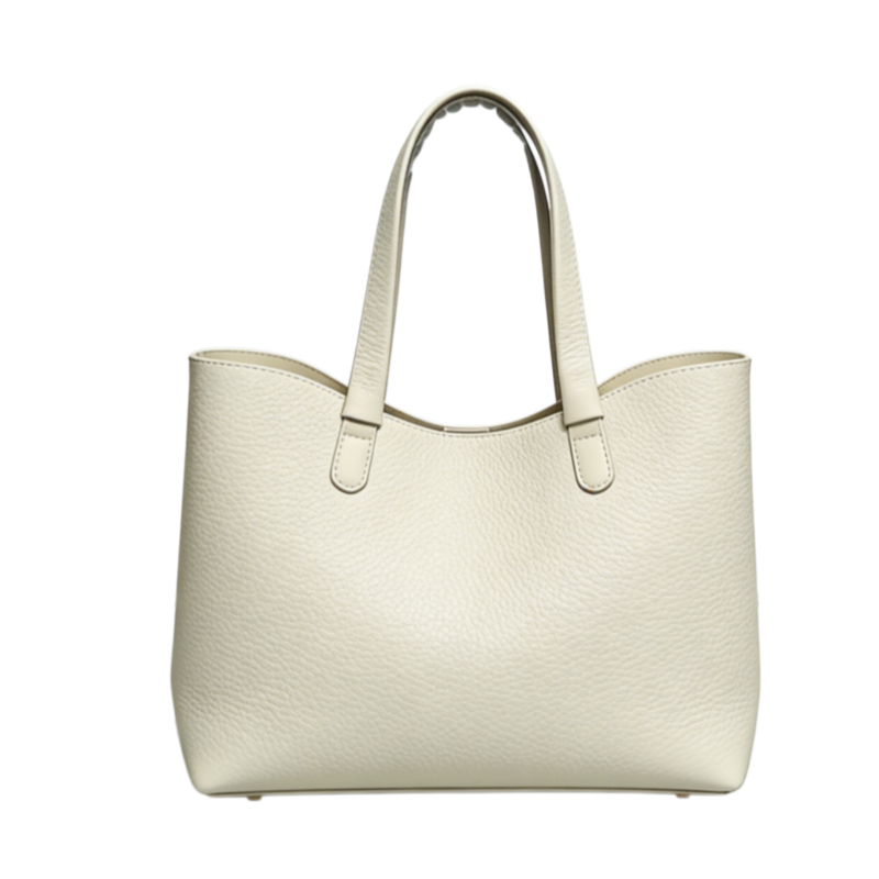 Custom white Shoulder Bag with Adjustable Strap