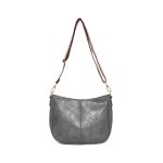 The Grey Color Custom Women’s Crossbody Bags with Adjustable Strap