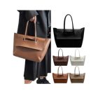 Custom Double Handle Handheld Flap Handbag