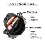 Custom Large Leather Shoulder Bags For Women