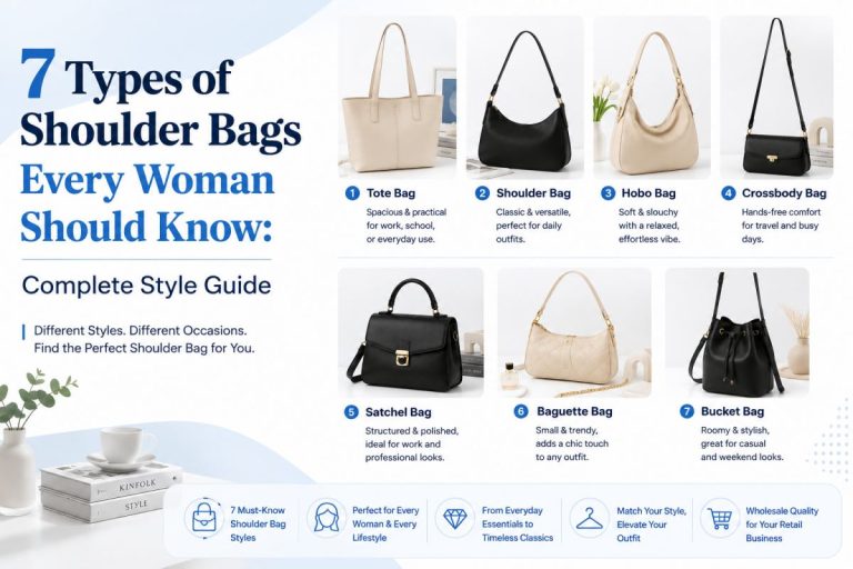7 Types of Shoulder Bags Every Woman Should Know: Complete Style Guide