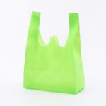 W-Cut Non-Woven Tote Bag With Custom Printed & Color
