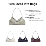 Elegant Flap Shoulder Bag with Hasp Closure-OEM/ODM