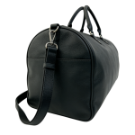 Custom Pu Leather Duffle Bag – Zipper Weekender with Crossbody Strap & Top Handles