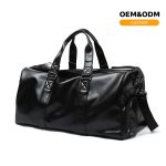 Custom Smooth Leather Travel Bag – Crossbody Strap