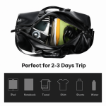 Custom Smooth Leather Travel Bag – Crossbody Strap