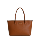 Brown Shoulder Tote Bag for Custom Logo