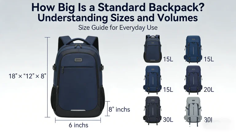 How Big Is a Standard Backpack? Understanding Sizes and Volumes