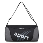 Sport-Themed Custom Gym Bag With Shoulder Strap
