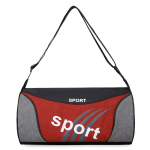 Sport-Themed Custom Gym Bag With Shoulder Strap