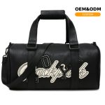 Custom Logo & Printing Lether Gym Bag