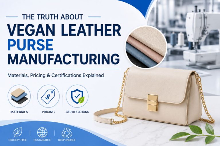 The Truth About Vegan Leather Purse Manufacturing: Materials, Pricing & Certifications Explained