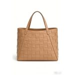 Custom Plaid Pattern Handbag for Women – Classic Checkered PU