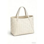 Custom Plaid Pattern Handbag for Women – Classic Checkered PU