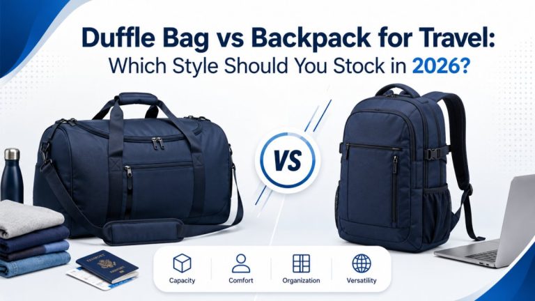 compare duffle bag with backpack
