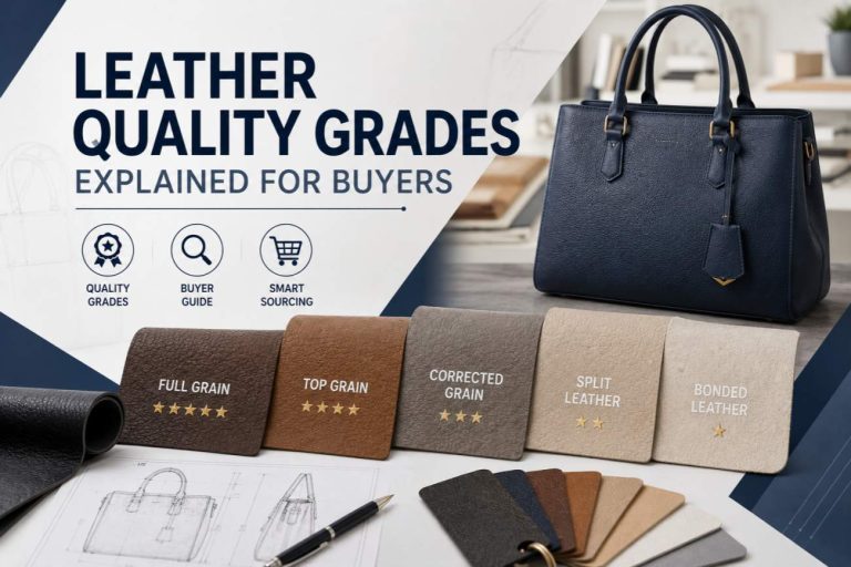 Leather Quality Grades Explained for Buyers: A Complete Guide for Bag Brands & Wholesalers