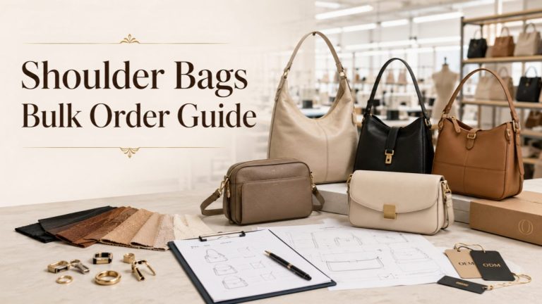 Shoulder Bags Bulk Order Guide: MOQ, Pricing Tiers, and Shipping Tips for Wholesale Buyers