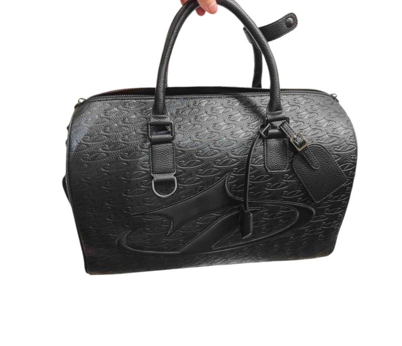 Customizable duffle bag with detachable crossbody strap and custom pattern for wholesale buyers