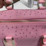 Custom Pink Duffle Bag with Rhinestone Embellishment -OEM/ODM