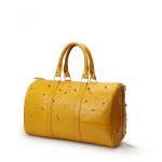 Custom PU Leather Diamond Quilted Duffel Bag – Travel/Gym OEM/ODM Manufacture