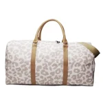 Custom Leopard Print Duffel Bag – Women’s Travel & Gym Bag