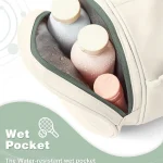 Custom Water-Resistant Sport Gym Bag with Shoe Compartment